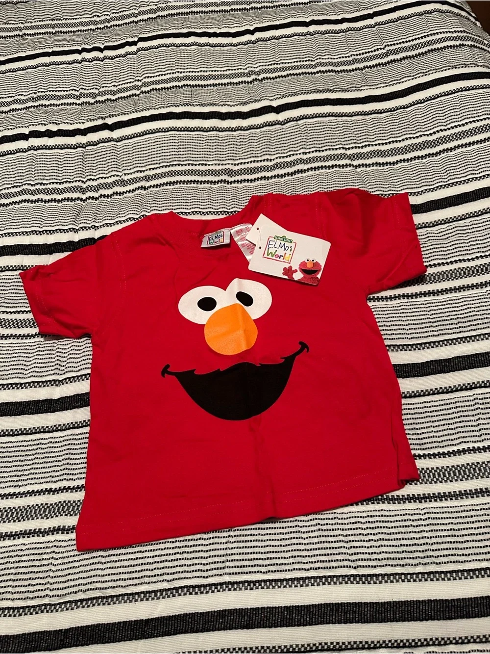 Sesame Street Elmo’s World Vintage Graphic Tee- NWT Size 3T